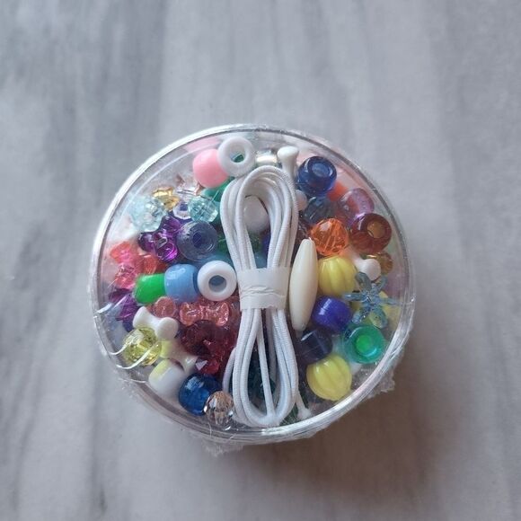 1 Small Beads Assortment Colorful Set Kids Party Birthday Gift Arts Crafts - Picture 1 of 4